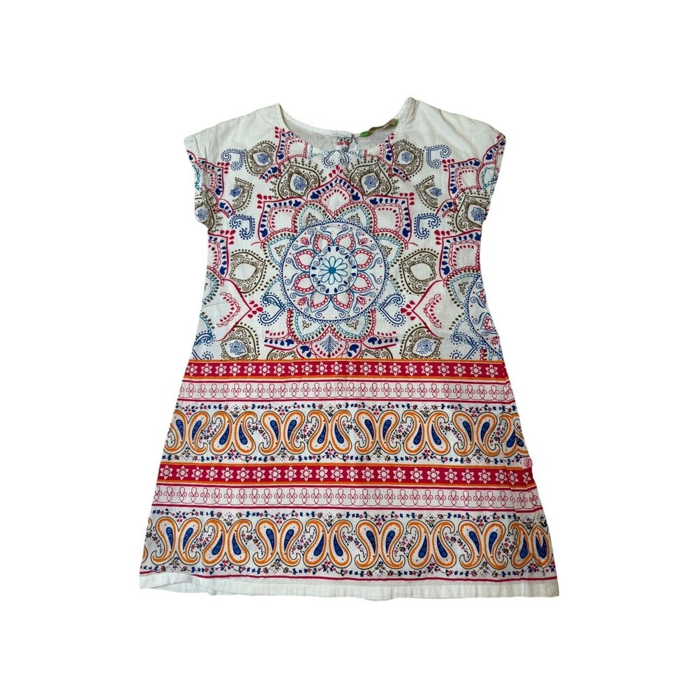 Sophie & Sam Boutique Girl's Size XL Short Patterned Lined Dress/Tunic EUC